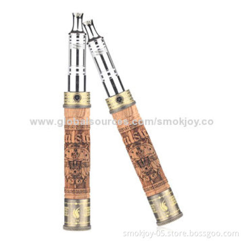 Smokjoy Variable Adjustable N-fire 2 E Cigarettes, Unique in the Market, Made of Wooden Material